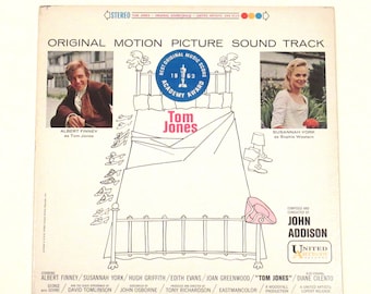 Tom Jones movie or musical vinyl choice 1963 film score by John Addison or 1964 RARE songs by Ruth Batchelor & Bob Roberts, Clive Revill