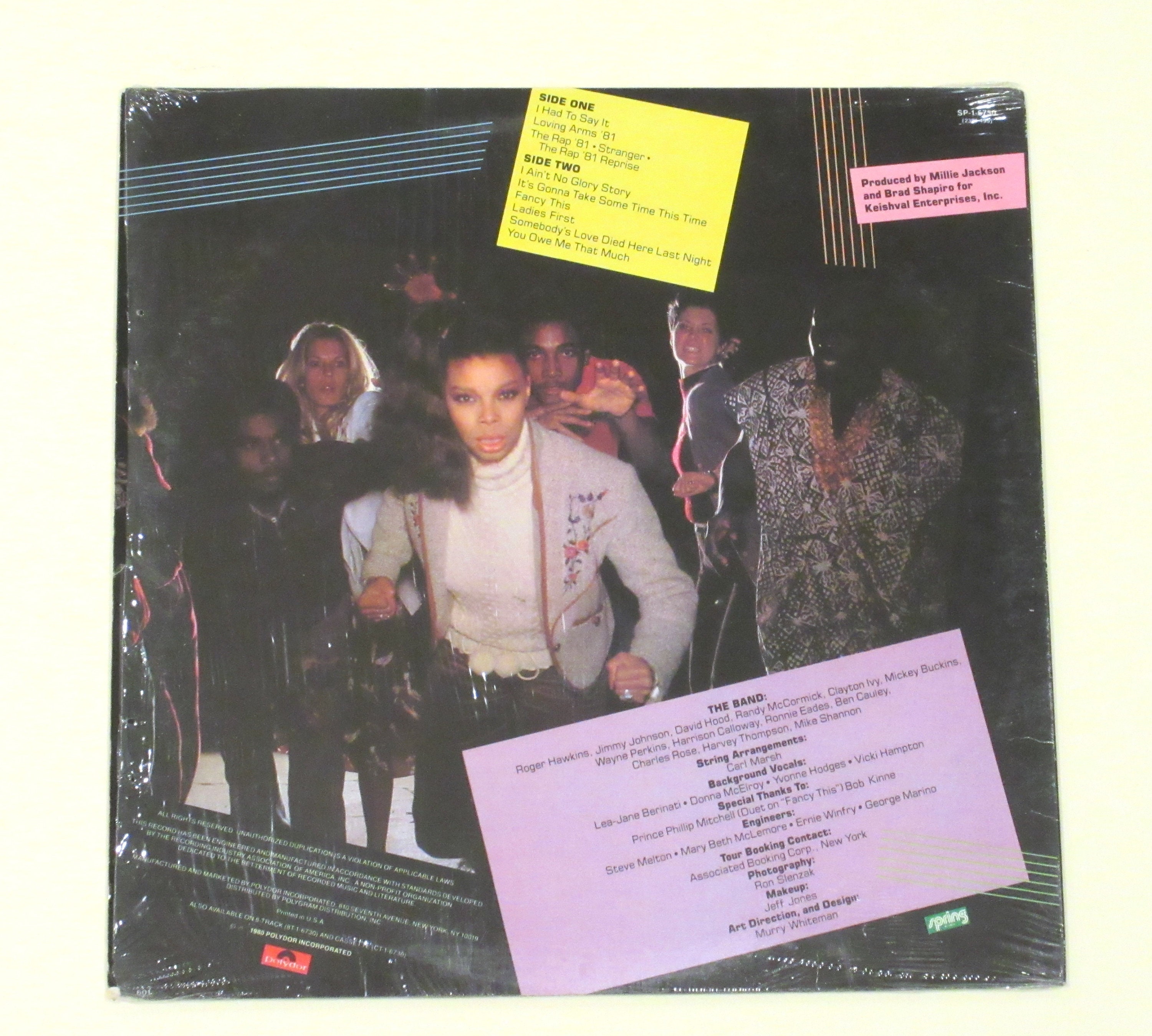 Millie Jackson Vinyl I Had to Say It 1980 Feisty Female R&B