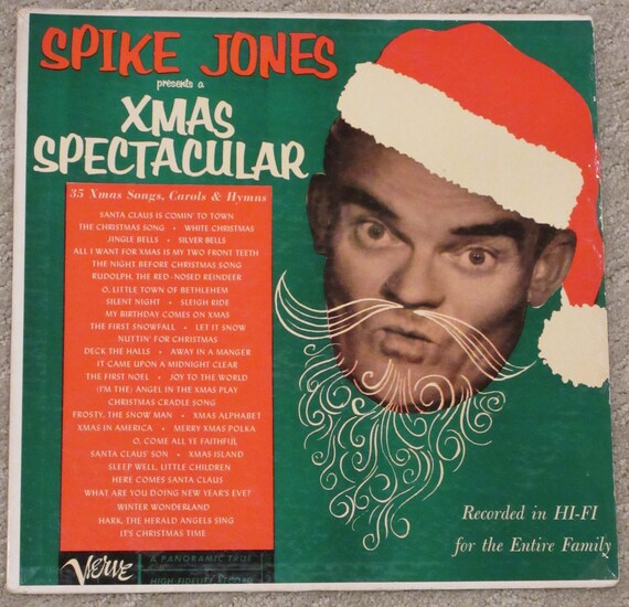 Spike Jones Christmas Vinyl Lp Record Album Spike Jones Presents A Xmas Spectacular 1956 35 Songs