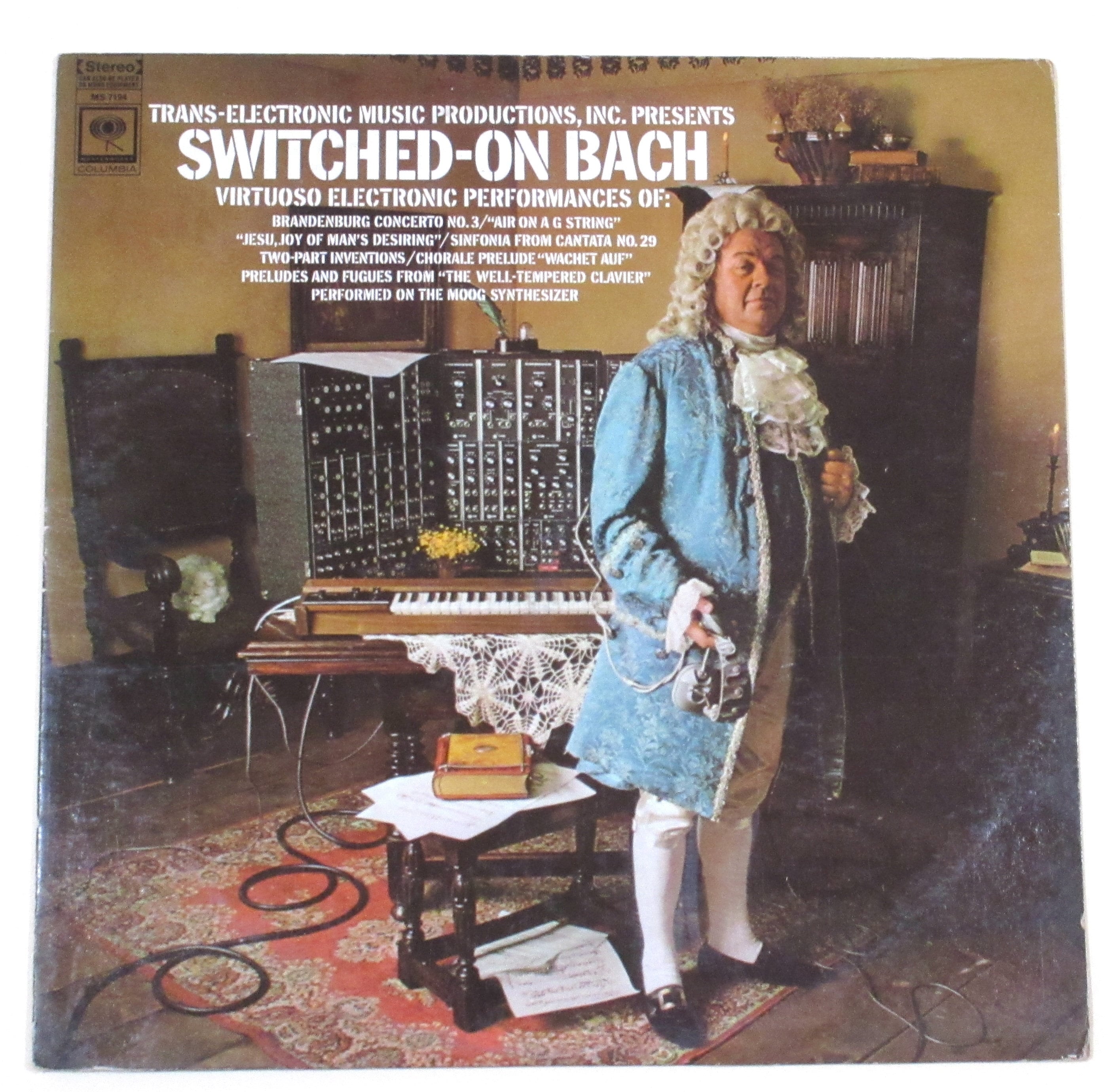 Switched on Bach Vinyl QUAD or Stereo Moog, or Well Tempered