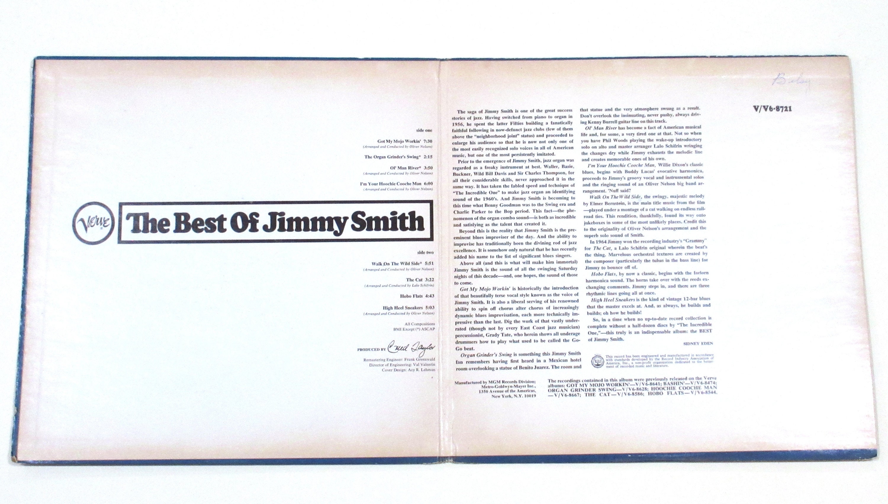 Jimmy Smith Groove Drops レコード R-13 Jimmy Smith Vinyl