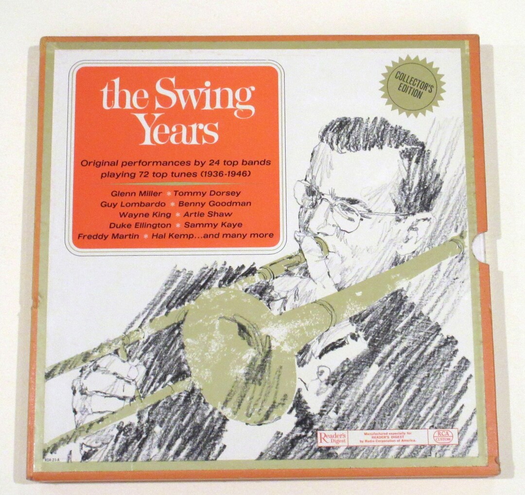 Swing Years Vinyl Box Set Big Band Jazz 6 Records Benny Etsy