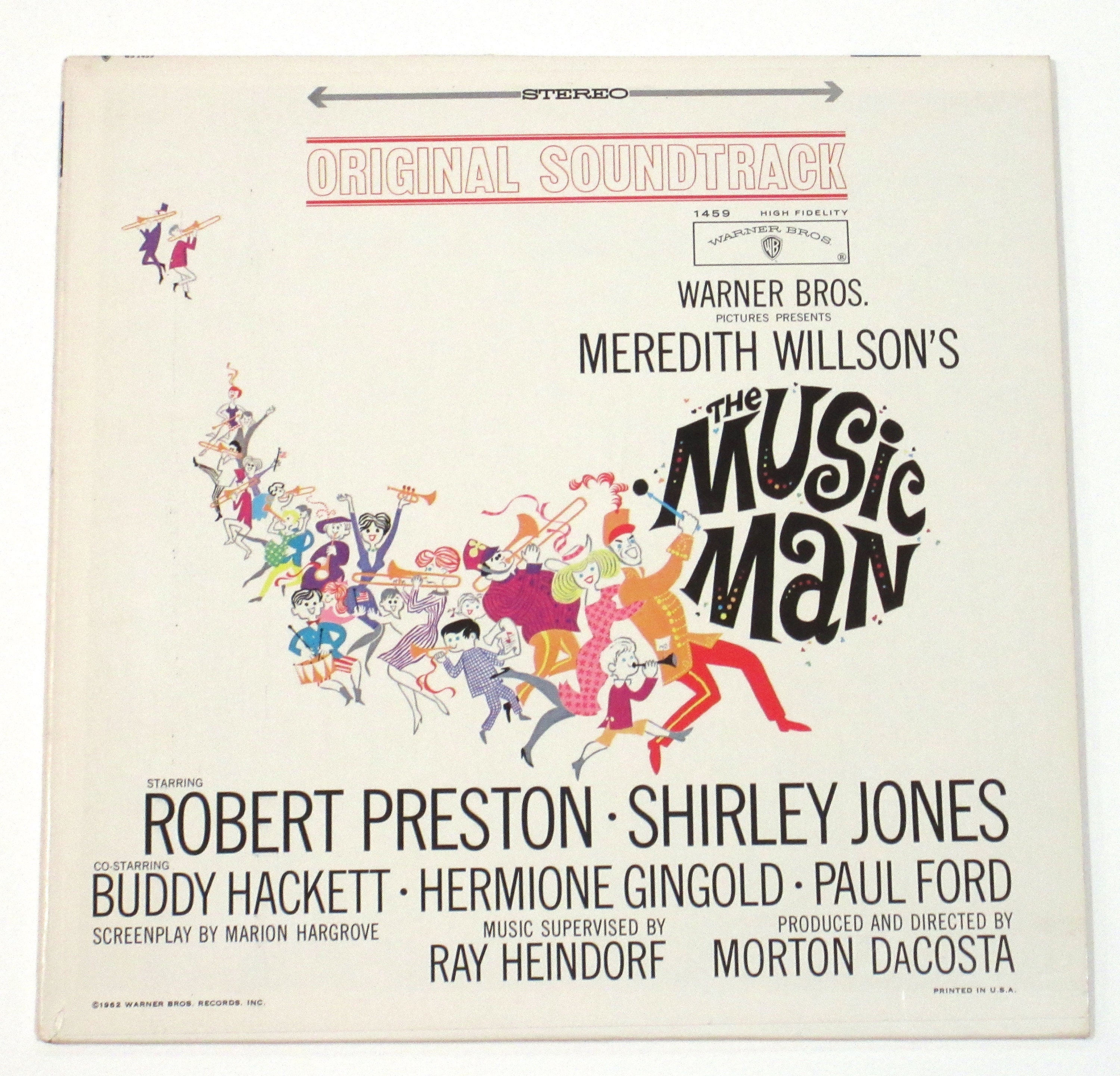 The Music Man Vinyl Broadway or Movie Robert Preston, Shirley