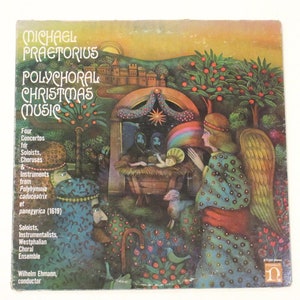 Classical Christmas vinyl choice Praetorius or Monteverdi, Baroque, Renaissance, 16th 17th century, all records cleaned to sound new again