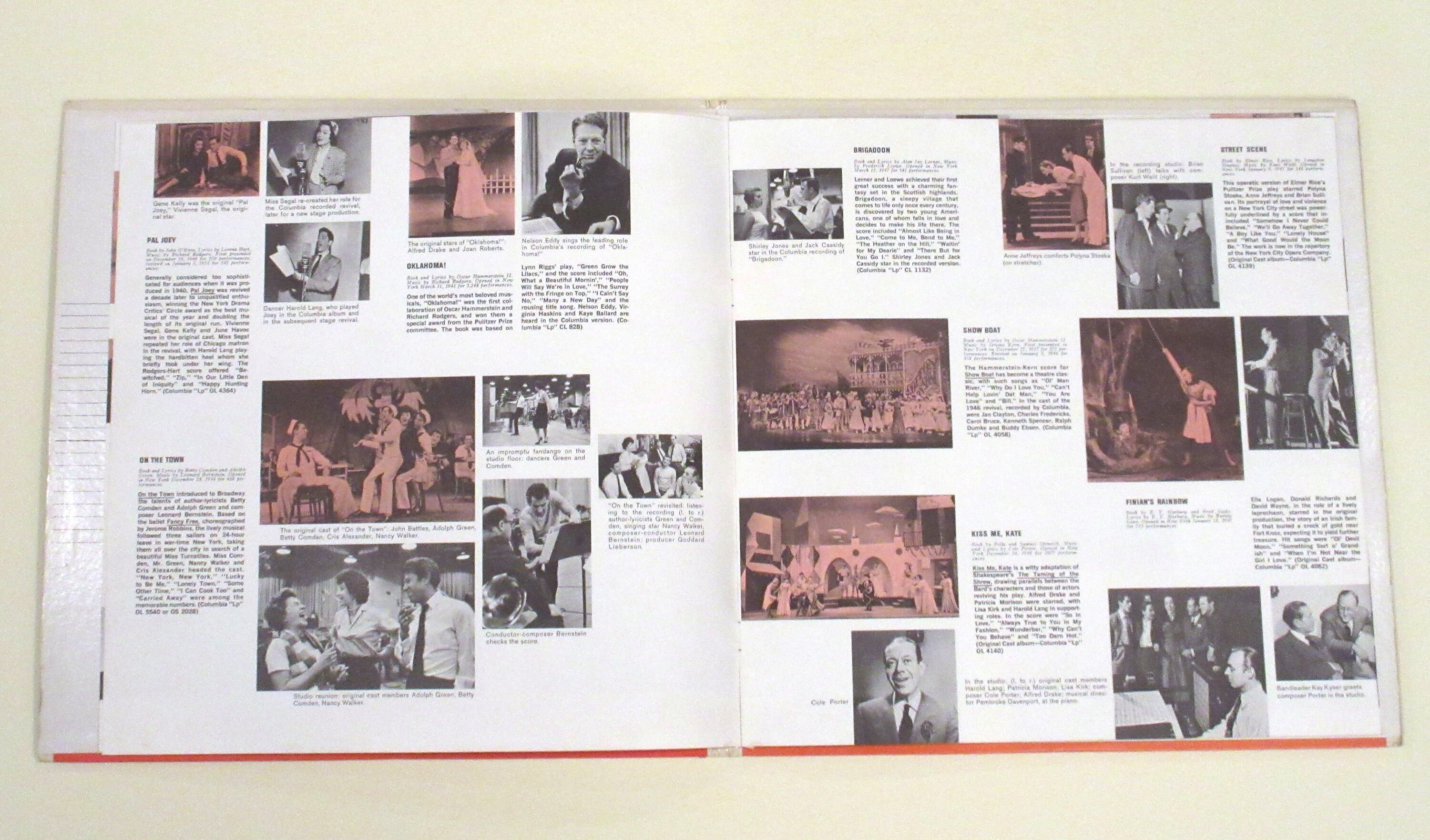Broadway's Best Musical Numbers Vinyl Booklet Info Photos This is ...