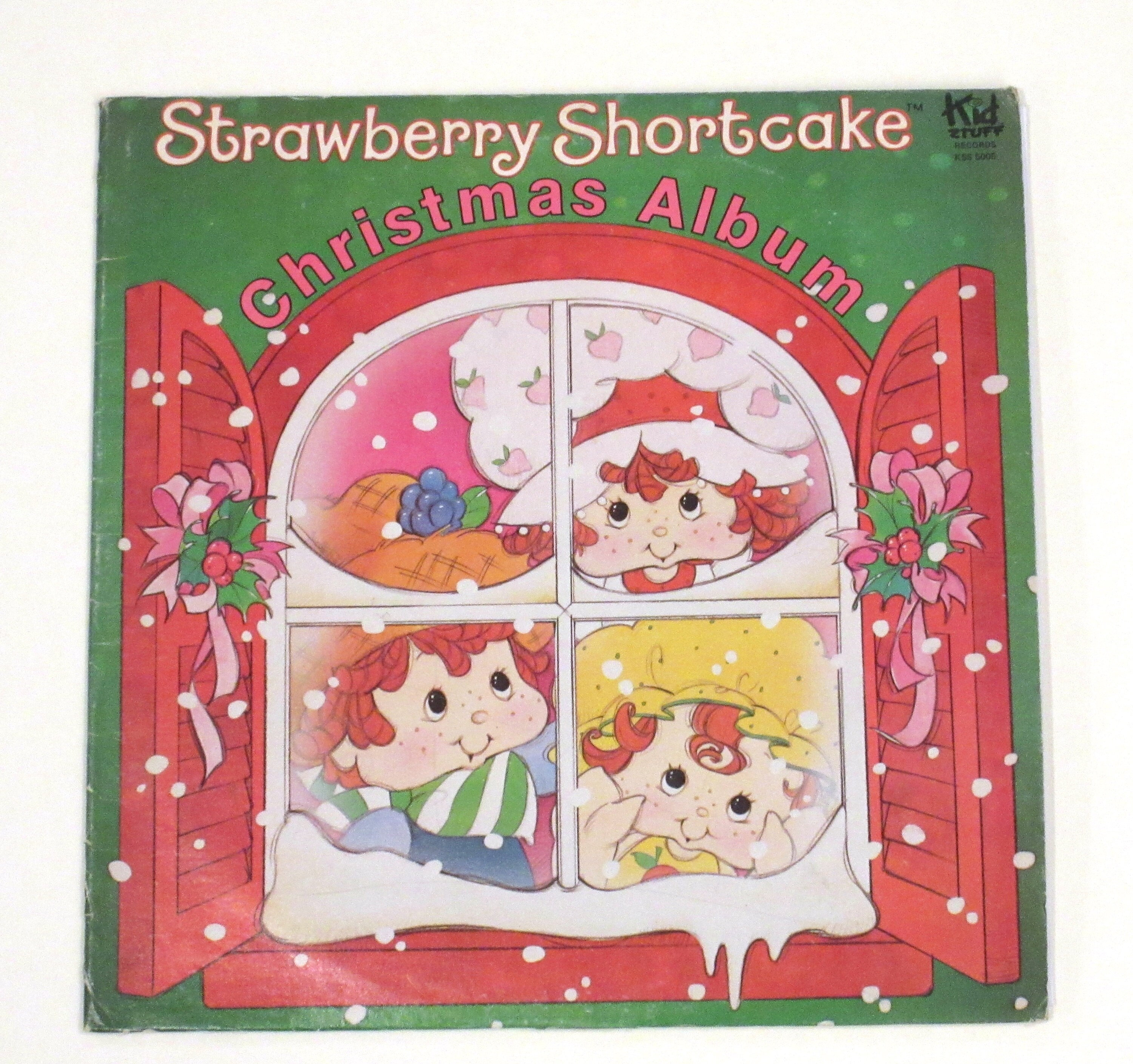 Strawberry Shortcake Vinyl Christmas Album 1980 Cartoon Etsy