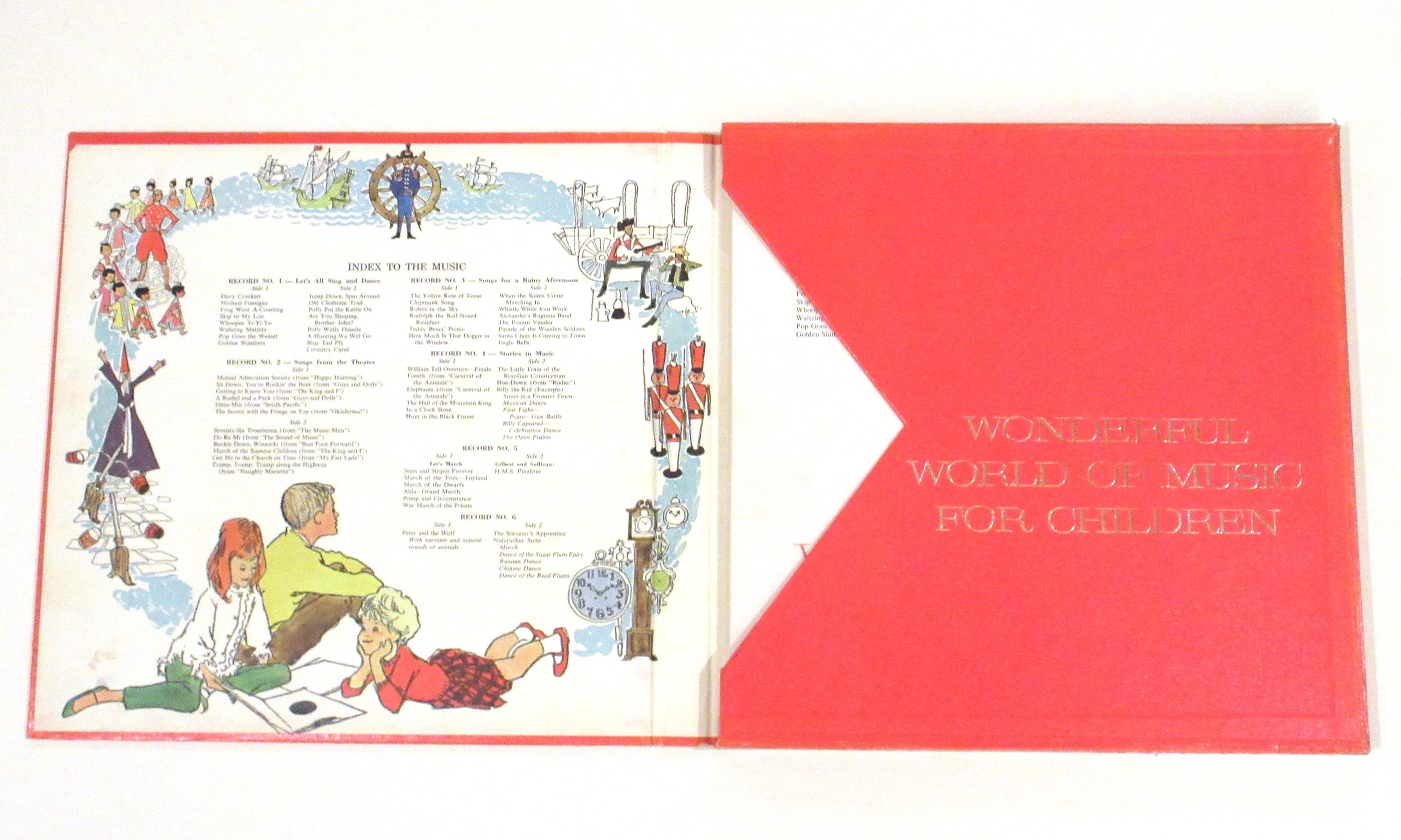 Wonderful World of Music Kids Vinyl 1960s Box Set Choice of 6 -  Finland