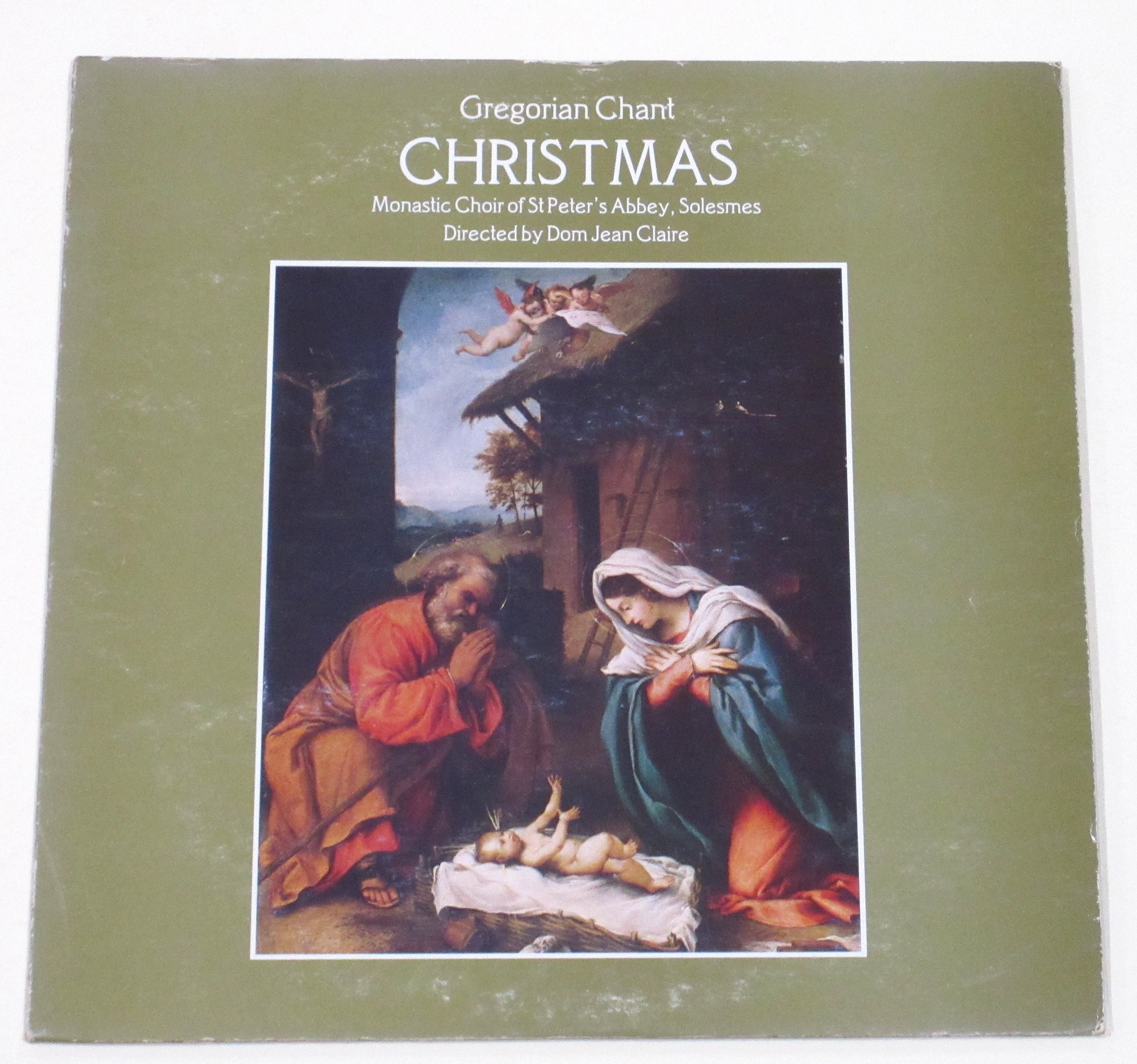 Gregorian Chant Vinyl Christmas St Peter's Abbey Monks