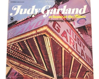 Judy Garland live vinyl Carnegie Hall, Palace, London Palladium with Liza, choice of vintage concert records, cleaned to sound superb