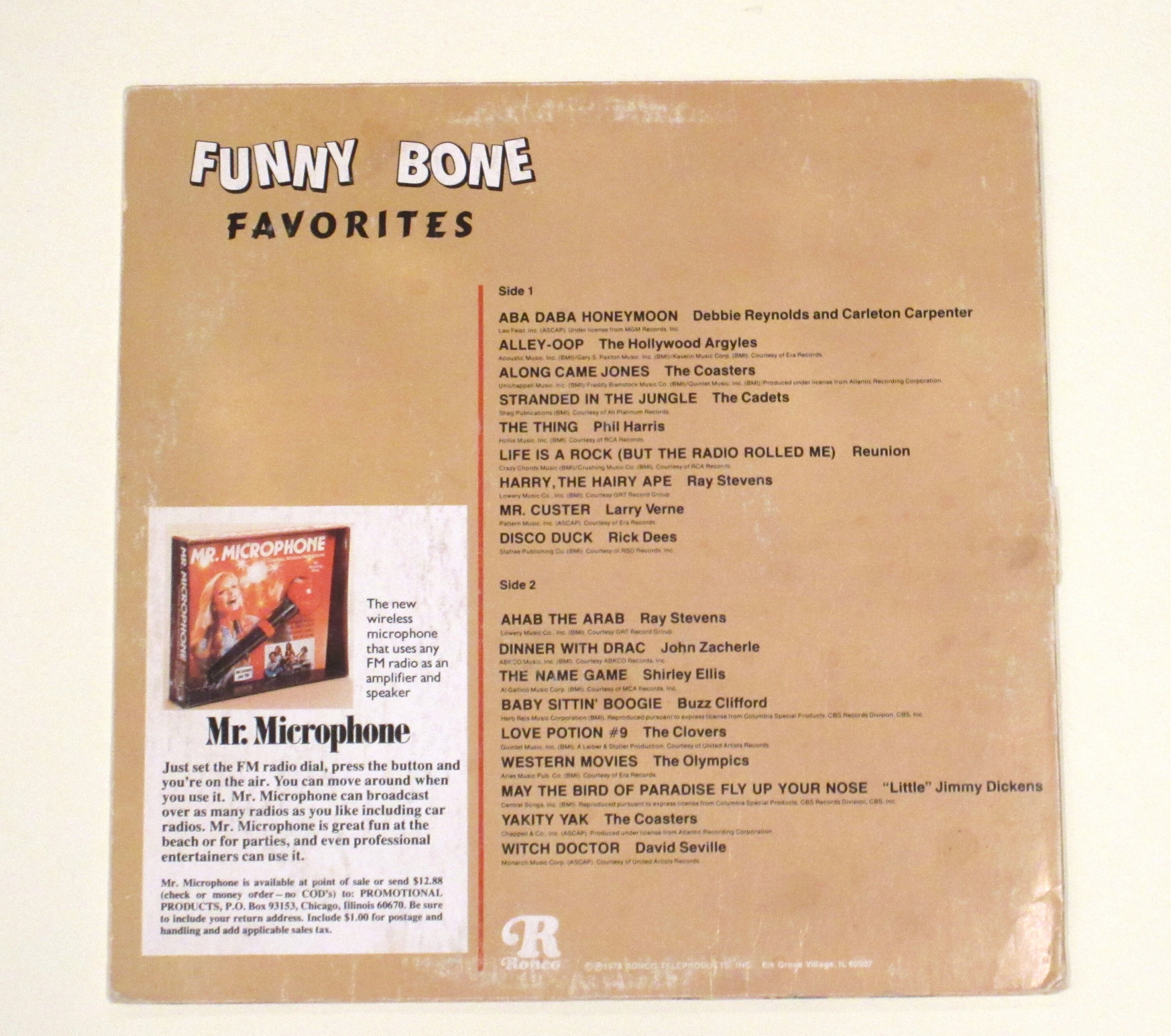 Dumb Ditties Vinyl Nutty Numbers Funny Bone Favorites Kooky - Etsy