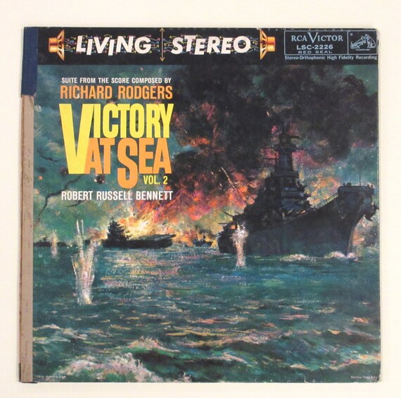Victory at Sea Vinyl Music Richard Rodgers 1950s World War II