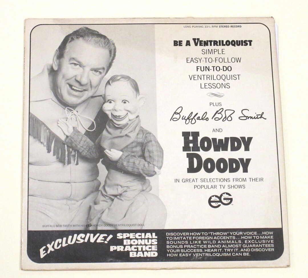 Howdy Doody Vinyl Choice It's Howdy Doody Time, or Story of