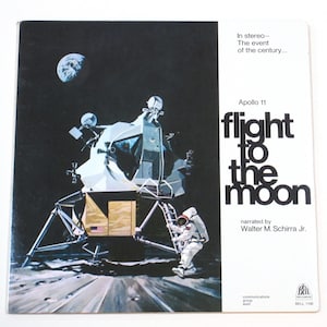 Moon Landing Record - Etsy