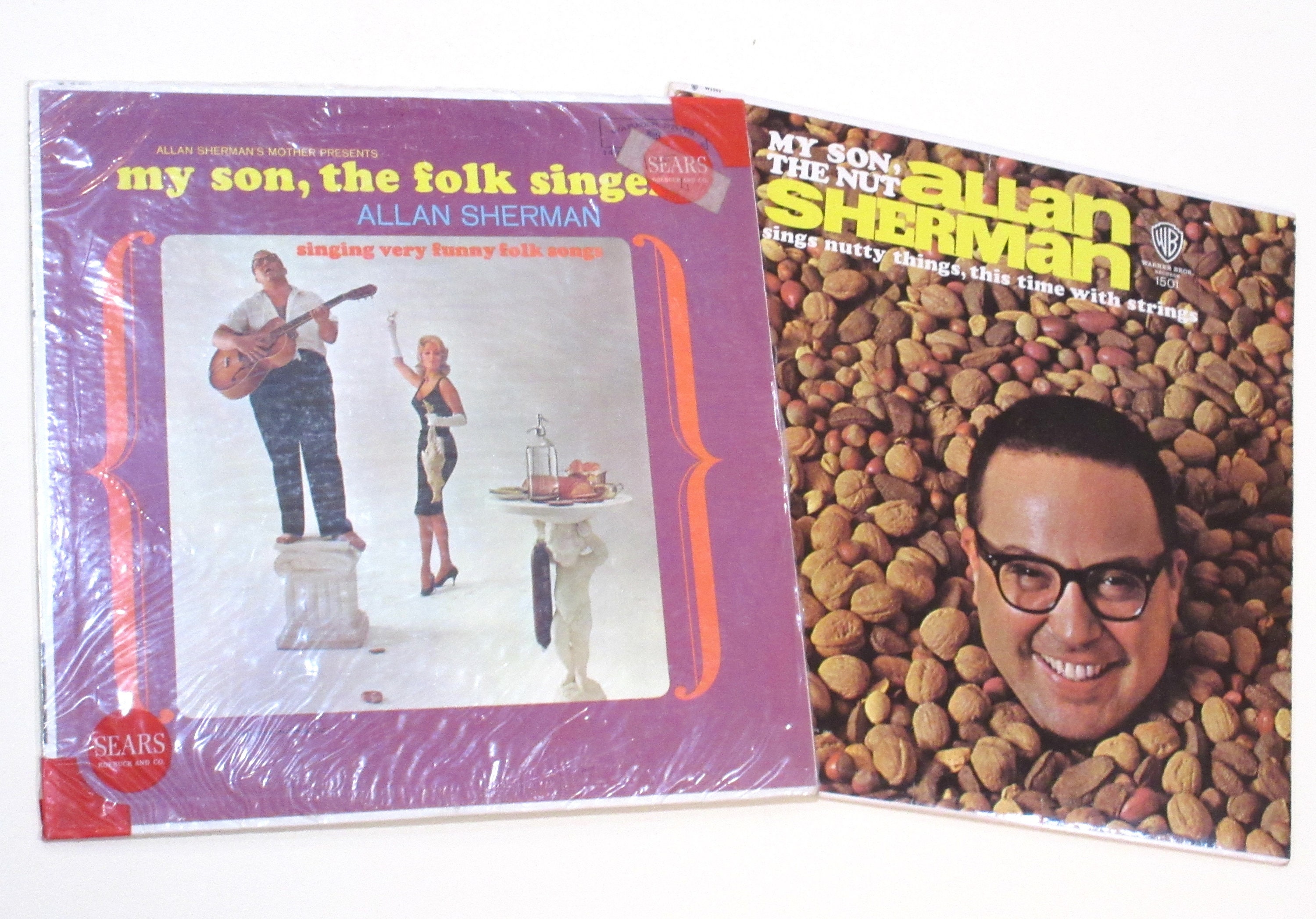 Allan Sherman Vinyl Hello Muddah 60s Humor, Choose 1, 2 or 4
