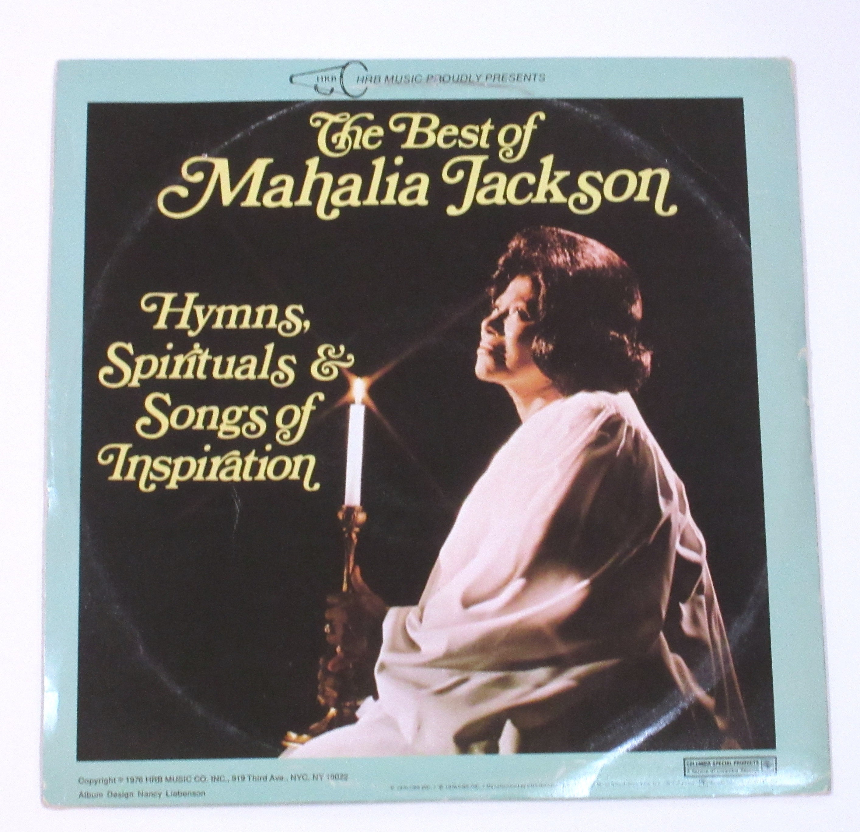 Mahalia Jackson Vinyl Choice Double Album Hymns or Best, or