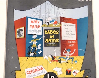 Rodgers Hart vinyl On Your Toes, Babes in Arms, Pal Joey, or Boys From Syracuse, choice of 1930s Broadway musicals recreated in 50s sound