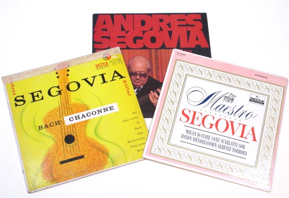 A. SEGOVIA Classic Album for Guitar 10冊 Segovia, Andrés. Album of Guitar Solos - Los Angeles
