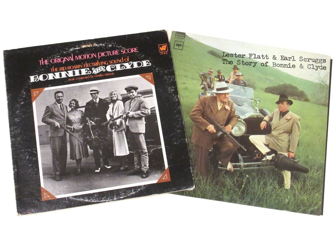 Bonnie & Clyde Vinyl Soundtrack Music Dialogue, or Flatt and Scruggs ...