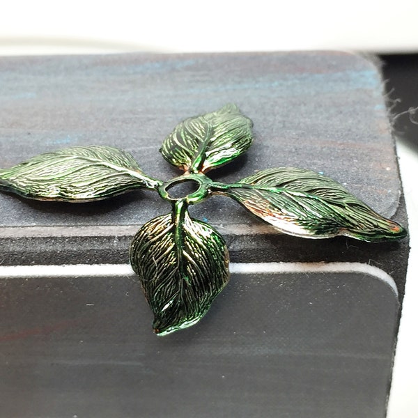 NEW IN STUDIO: Beautiful Leaf Bead Wraps (Bendable) (2 pcs)