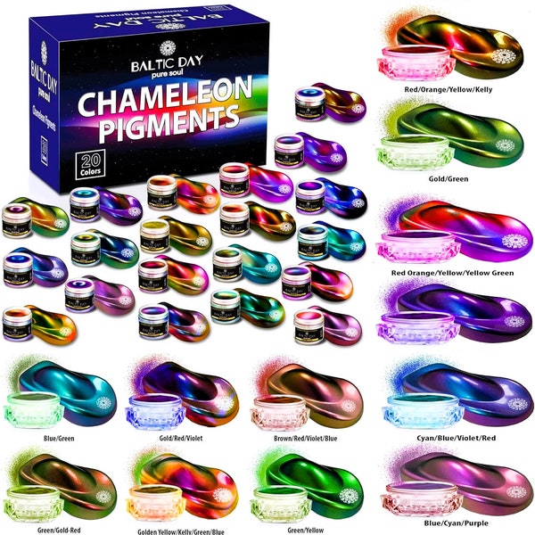 NEW DIY SUPPLIES: Pure Soul - Chameleon and Hyper-Colorshift Pigment Sets