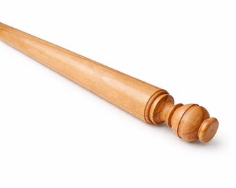 Rolling Pin – Extra Thick Beech Wood Rolling Pin, Solid Wood Dough & Pasta Roller, Professional  Artisan Baking, Premium Workmanship