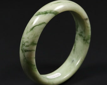 Womens 925 Sterling Silver Green Jade Cocktail 1014mm Ring 8