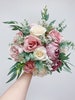 Dusty rose,mauve,ivory,blush,wedding bouquet, bridal bridesmaid bouquet, peonies rose bouquet,spring summer wedding 