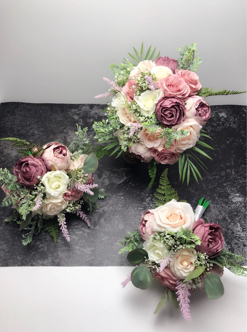 etsy bridesmaid bouquets