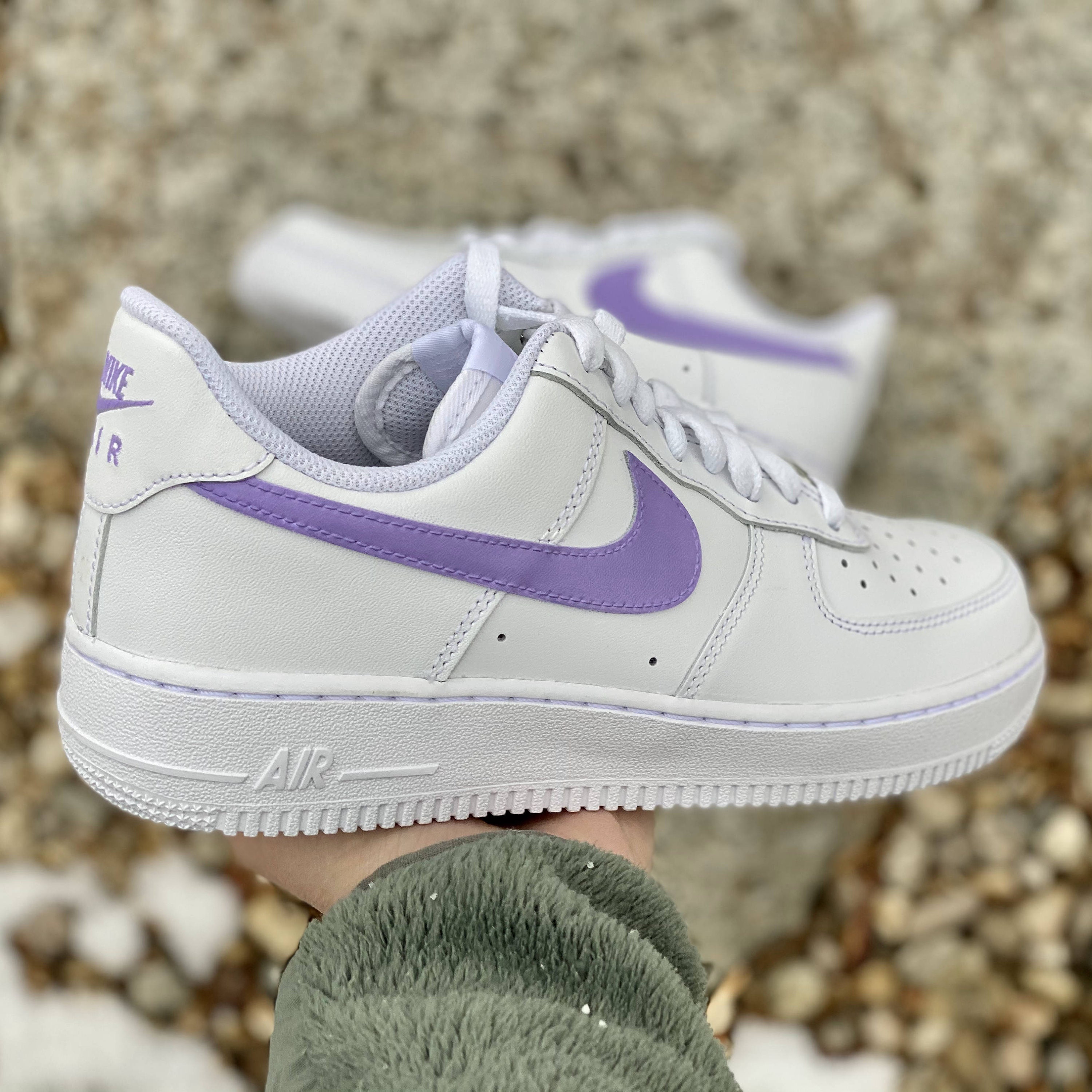 custom nike swoosh af1