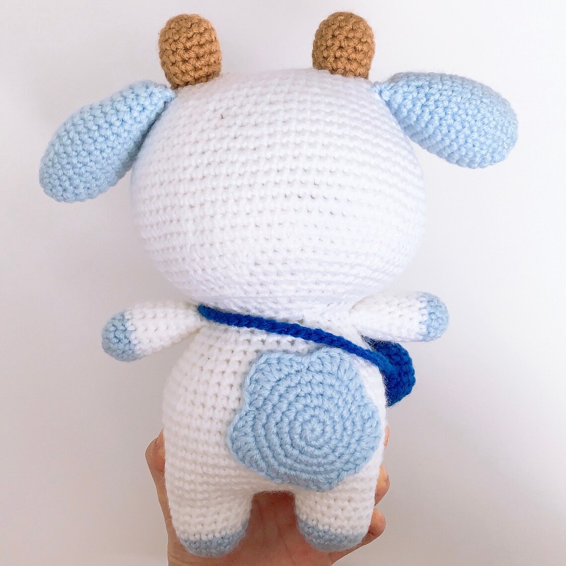 Crochet blueberry cow Amigurumi cow Blueberry Cow plushy Etsy