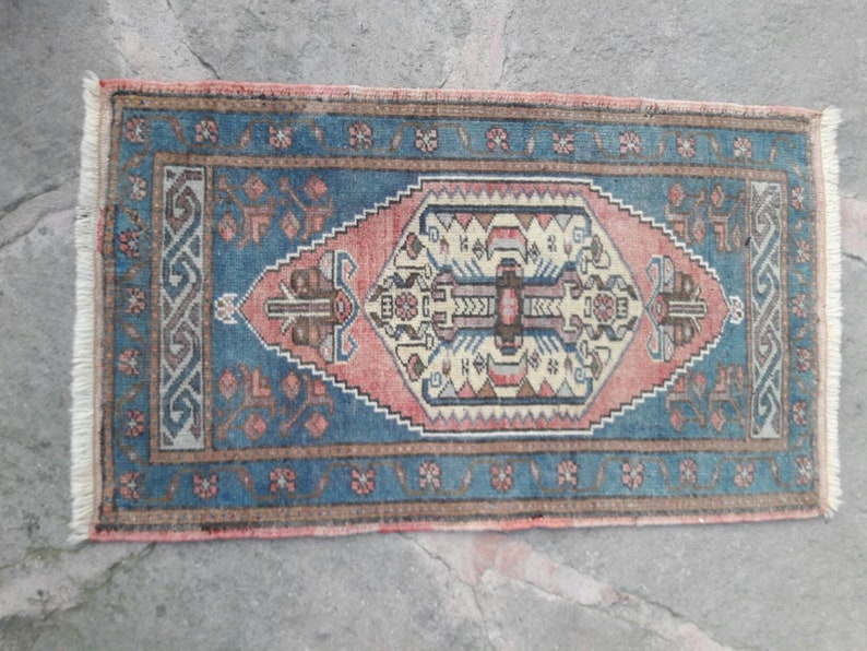 1/'9x3/'1 mini handwoven rugs vintage mini rug small rugs turkish mini rugs oushak mini rug anatolian mini rug decorative rugs orienta