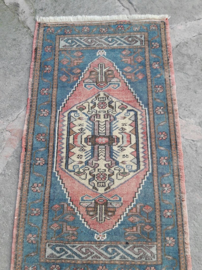 1/'9x3/'1 mini handwoven rugs vintage mini rug small rugs turkish mini rugs oushak mini rug anatolian mini rug decorative rugs orienta
