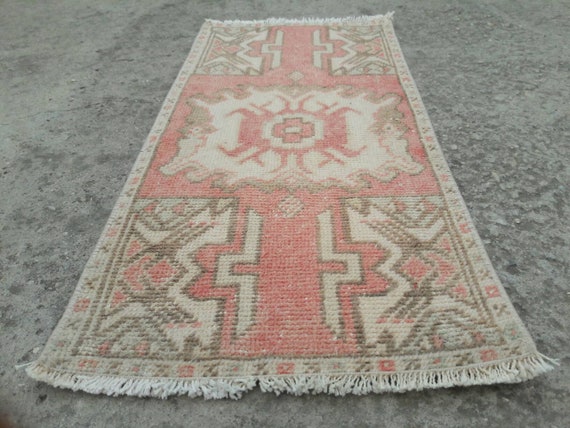 Turkish Small Rug FKF441 Oushak Mat Rug,Bathroom Rug,Bath Mat,Door Mat,Vintage Handmade Rug,Welcome Mat 2'6x3'6 Anatolian Rug,Oushak Rug Turkish Small Rug FKF441 Oushak Mat Rug,Bathroom Rug,Bath Mat,Door Mat,Vintage Handmade Rug,Welcome Mat 2'6x3'6 Anatolian Rug,Oushak Rug