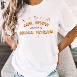 Niall Horan The Show Album Tshirt, Cute Simple NH Merch Shirt, Heaven Won&#39;t Be The Same, Gift For Niall Lovers, One Direction