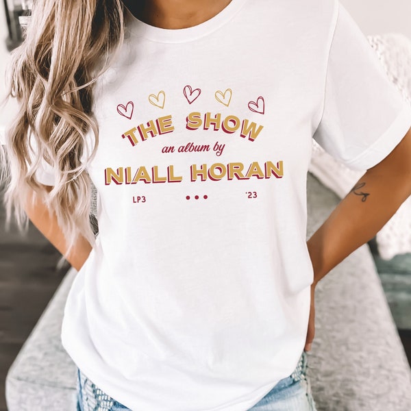 Niall Horan The Show Album Tshirt, Cute Simple NH Merch Shirt, Heaven Won't Be The Same, Gift For Niall Lovers, One Direction