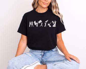 Color Guard Shirt, Winter Guard, High School Band, Marching Band Shirt, Rifle, Flag, Colorguard