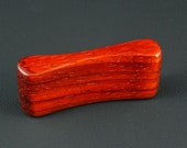 EDC Redheart Wood-Henge Creation made from Redheart hardwood. An Every Day Carry piece you use like a worrystone or fidget piece