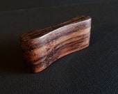 Rosewood Wood-Henge Creation made from Rosewood (piece 2) hardwood. An Every Day Carry art piece you use like a worrystone or fidget piece.
