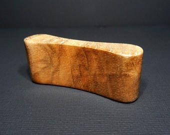 NEW: European Burl Wood-Henge Creation.  An EDC exotic wood art piece used to help calm, relax and to fidget with. Great as a pen rest too.