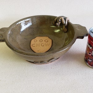 Large Ceramic Dog Bowl Pet Bowl Pet Feeder Hand Decorated Dog Bowl