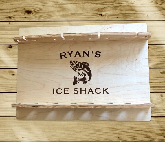 Fishing Rod Rack Personalized for Ice Fishing Rods -  Canada
