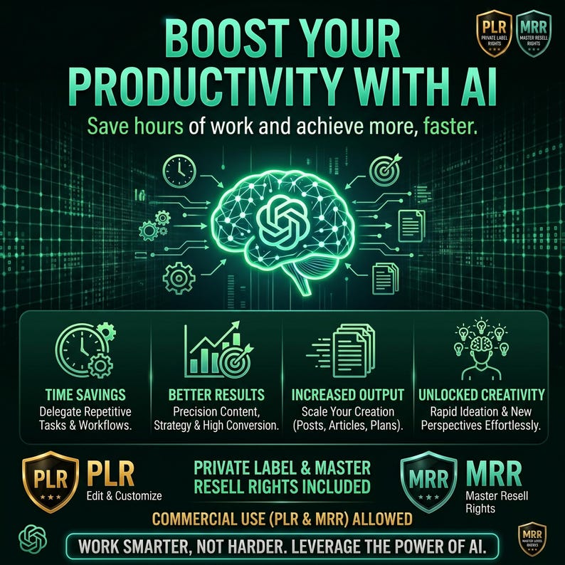 Boost Productivity Using AI ChatGPT Prompt Templates and Automation Tools