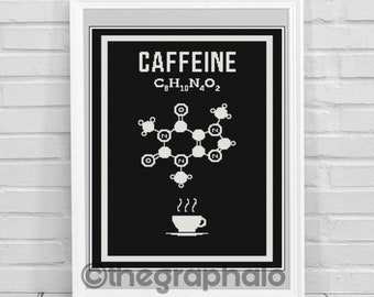 Caffeine Crochet Graphghan Pattern SC 180 x 250