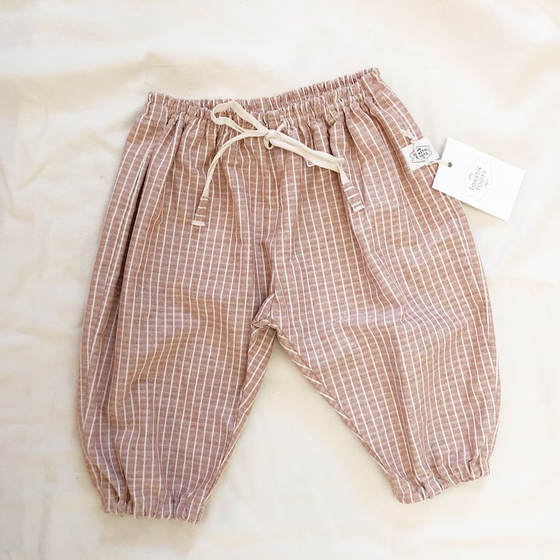 linen baby pants
