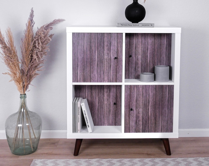 Ikea Kallax Door or Back Panel in Wood Look , Insert Also Compatible With Expedit Shelf 33x33cm