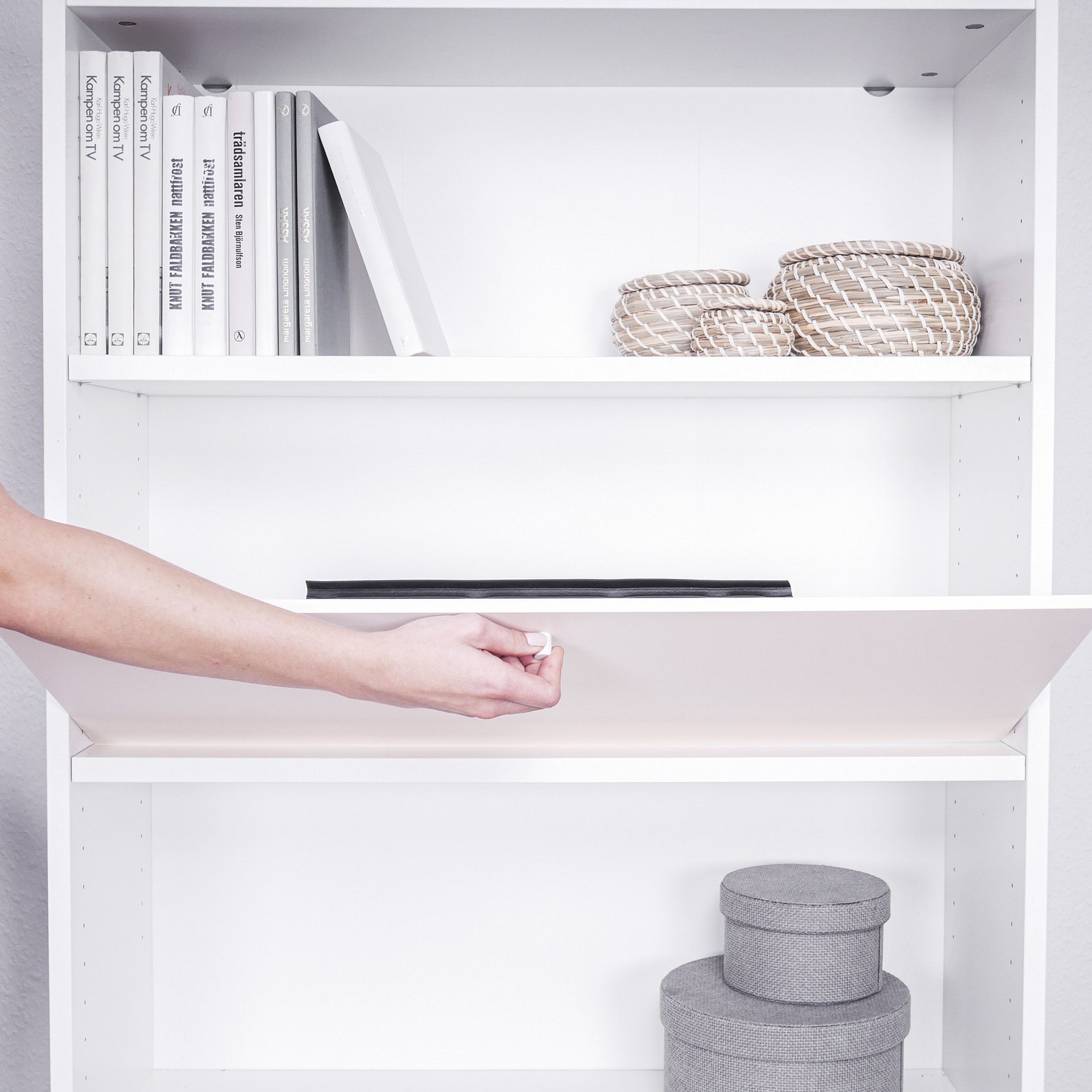 Regaleinsatz Klapptür für Ikea Billy Regal breites Fach 76 x Etsy.de