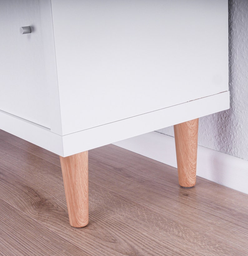 Furniture Feet Shelf Legs Suitable for Ikea Kallax Shelf Wood Etsy UK