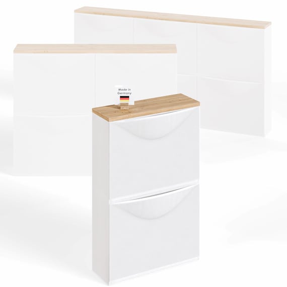 Wooden Top Panel for 1 Ikea Trones Shoe Cabinet, Oak - Top Panel