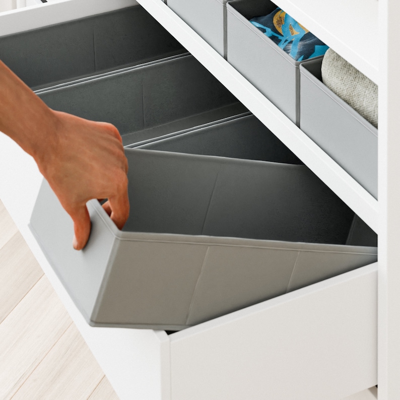 Organisateur pour tiroir PAX, boîtes pour armoire IKEA, système d'organisation des tiroirs, boîtes pour trier les vêtements image 6