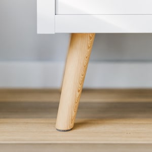 4 x Ikea Kallax plankvoetjes meubelpoten in beukenlook, 15 & 20 cm hoog